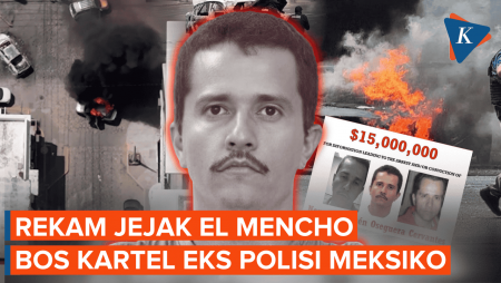 Rekam Jejak El Mencho, Dari Polisi Jadi Bos Kartel Paling Diburu Meksiko