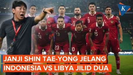 Kembali Hadapi Libya, Shin Tae-yong Janji Garuda Tampilkan Permainan Sesungguhnya 