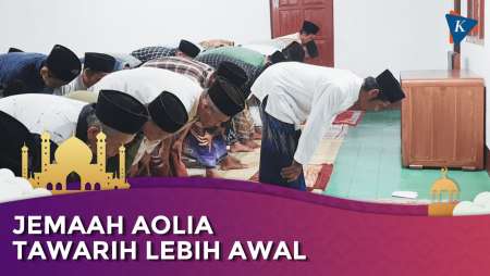 Jemaah Aolia di Yogyakarta Memulai Tarawih Lebih Awal