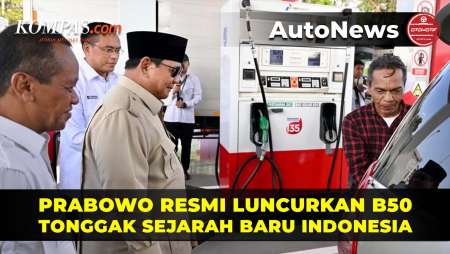 Presiden Prabowo Resmi Luncurkan Program Mandatori B50