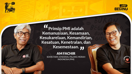 [JADI BEGINU]: Sekjen PMI AM Fachir, Garis Tangan Mengurus Kemanusiaan, dan Peran PMI untuk Negara