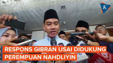 Dapat Dukungan Perempuan Nahdliyin, Gibran: Nambah Semangat sampai 14 Februari