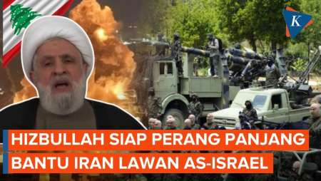 Hizbullah Nyatakan Siap Perang Panjang, Bantu Iran Lawan AS-Israel