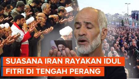Momen Shalat Id di Iran-Rusia di Tengah Guncangan Perang dan Tekanan AS