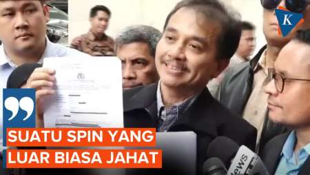 Roy Suryo Laporkan 7 Pendukung Jokowi,  Sebut Sebagai Spin Jahat