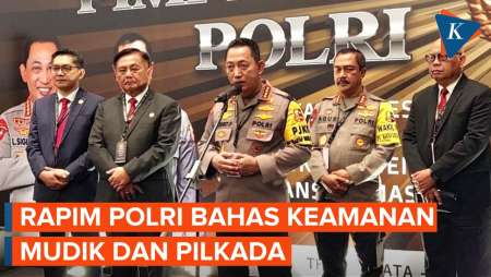 Gelar Rapim, Polri Bahas Persiapan Keamanan Mudik dan Pilkada