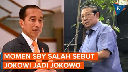 Momen SBY Salah Sebut Jokowi Jadi Jokowo, Harusnya Jokowi dan Prabowo