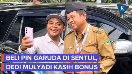 Dedi Mulyadi Beli Pin Garuda Saat Ikut Rakornas, Beri Uang Lebih Banyak Ke Pedagang