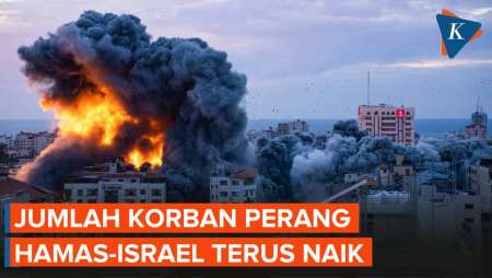 Update Perang Hamas-Israel, 1.487 Orang Tewas dan 6.327 Orang Terluka