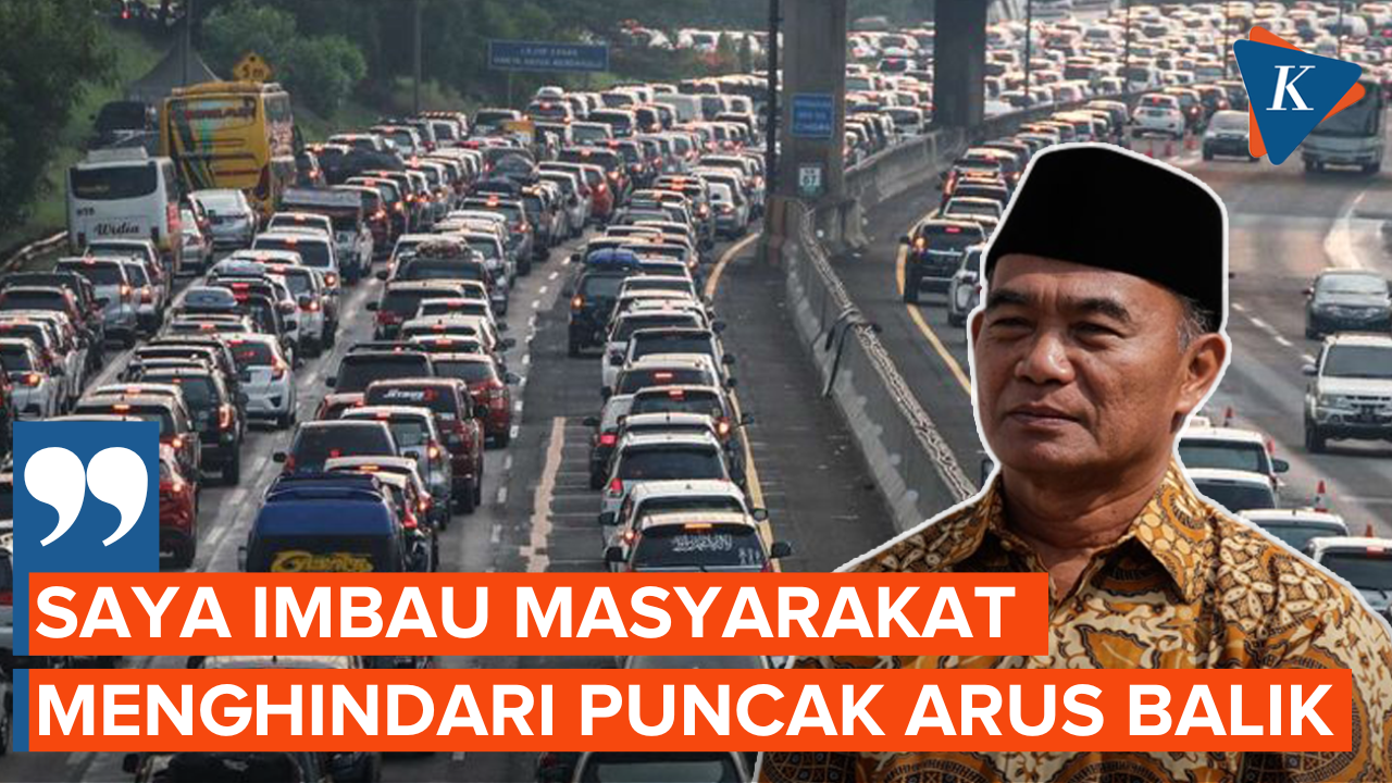 Menko PMK Muhadjir Effendy Imbau Masyarakat Tak Lakukan Perjalanan Balik pada 25 April