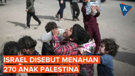 Laporan Komisi Palestina, Israel Tahan 270 Anak dengan Kondisi Memprihatinkan