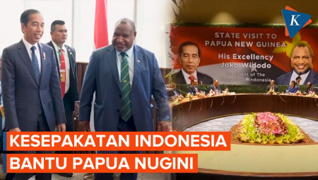 Bertemu PM James Marape, Jokowi Siap Bangun RS hingga Sekolah di Papua Nugini