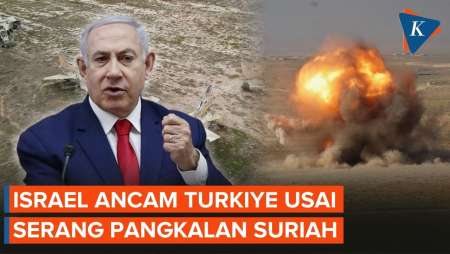 Netanyahu Peringatkan Turkiye Setelah Bombardir Suriah