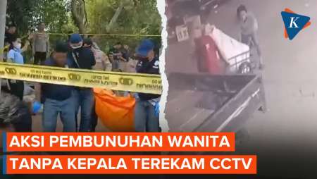 Rekaman CCTV Pelaku Mutilasi di Muara Baru Bawa Jasad Korban dalam Karung