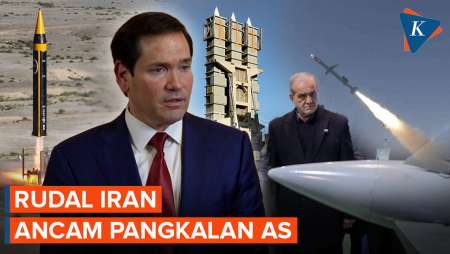 Rudal Iran Ancam Pangkalan Militer AS, Menlu Rubio Buka Peringatan Keras