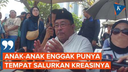 Rano Karno Ingin Bangun Balai Rakyat, Wadah Penyalur Kreasi Remaja…