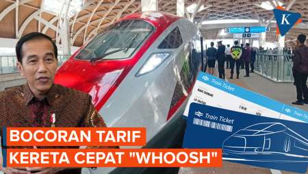 Jokowi Bocorkan Tarif Kereta Cepat Jakarta-Bandung: Rp 250.000 sampai Rp 350.000