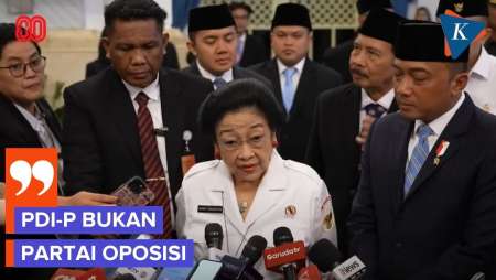 Megawati Tegaskan PDI-P Bukan Partai Oposisi