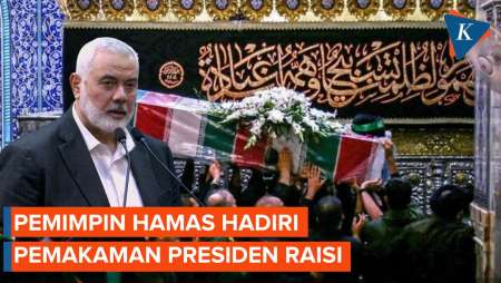 Pemimpin Hamas Hadir di Pemakaman Presiden Iran Ebrahim Raisi