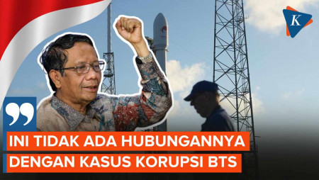 Mahfud MD Jelaskan Fungsi Satelit Satria-1 yang Sukses Mengorbit