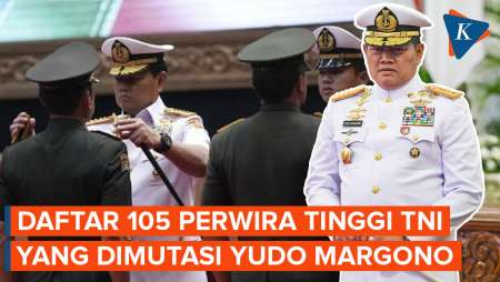 Panglima TNI Mutasi dan Promosi 105 Perwira Tinggi TNI, Waka BIN dan Wakil KSAD Berubah