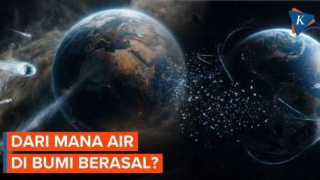 Dari Mana Miliaran Liter Air di Planet Biru Berasal?