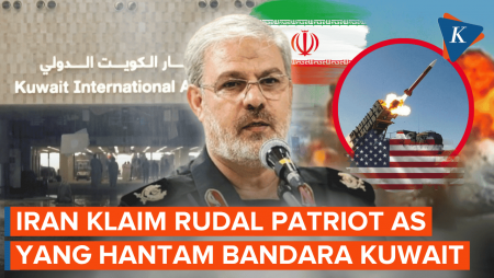 Bantah Serangan, Jenderal Iran Sebut Bandara Kuwait Hancur Dirudal AS