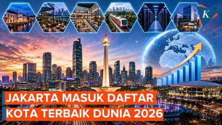 Ungguli Washington DC, Jakarta Jadi Salah Satu Kota Terbaik Dunia 2026
