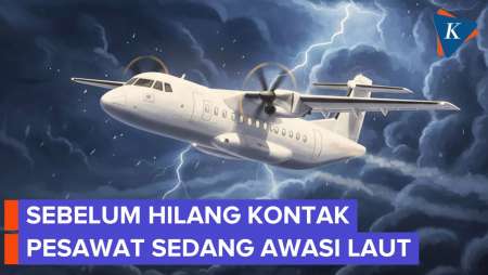 Pesawat ATR Yang Hilang Kontak Digunakan Untuk Pengawasan Laut