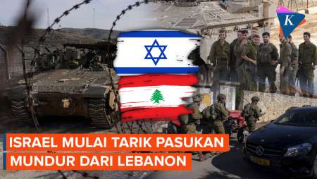 Sepakati Gencatan Senjata, Israel Tarik Mundur Pasukan dari Lebanon