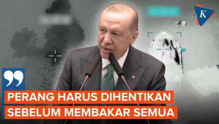 ​​Erdogan: Perang Dengan Iran Harus Dihentikan Sebelum Membakar Seluruh Kawasan