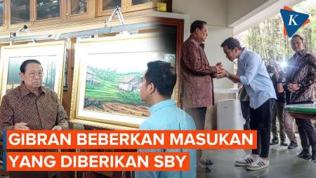 Gibran Bertemu SBY, Dapat Masukan soal Tantangan Global