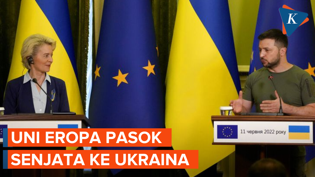 Uni Eropa Kirim Peluru Artileri dan Rudal ke Ukraina