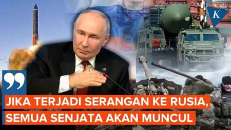Putin Tebar Peringatan, Siap Gunakan Semua Senjata Jika Wilayah Rusia Diserang