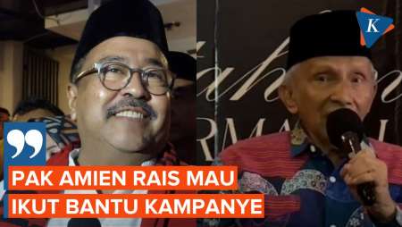 Amien Rais Bakal Turun Gunung Ikut Kampanye Pramono-Rano