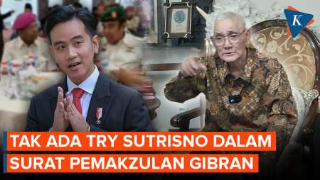 4 Jenderal TNI Teken Surat Pemakzulan Gibran ke DPR, Tak Ada Nama Try Sutrisno