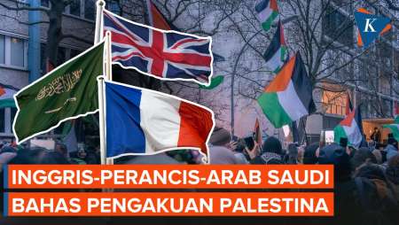 Inggris, Perancis, dan Arab Saudi Berunding untuk Pengakuan Negara Palestina