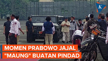 Momen Prabowo Naik 