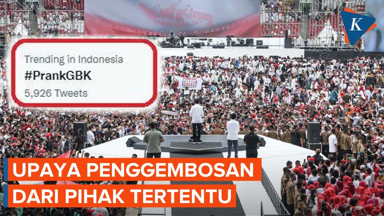 Relawan Jokowi Merasa Dibohongi, Tagar #PrankGBK Trending di Media Sosial