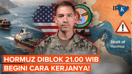 Blokade Hormuz Dimulai Senin Malam Ini, Pusat Komando AS Ungkap Sasarannya