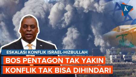 Bos Pentagon Sebut Konflik Israel-Hizbullah Berpotensi Meluas dan Tak Bisa Terhindarkan