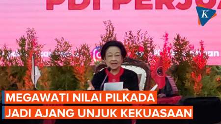 Megawati: Pilkada yang Demokratis Dihalangi Tembok-tembok Kekuasaan