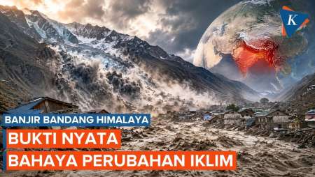 Banjir Bandang Terjang Himalaya, Isyarat Bahaya Bagi Dunia?