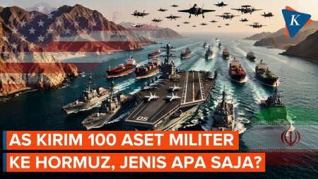 AS Kerahkan 100 Jet Dan Kapal Di "Project Freedom" Selat Hormuz, Jenis Apa Saja?