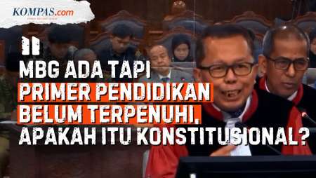 Hakim MK Cecar Ahli Dari Presiden Soal MBG Masuk Dana Pendidikan, Argumen Dinilai Tak Konsisten