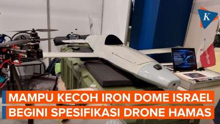 Drone Zouari Kamikaze, Senjata Hamas untuk Kecoh Iron Dome