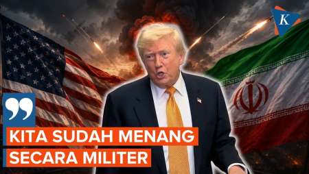 Trump Sesumbar AS Menang Perang Iran