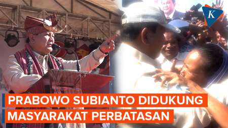 Prabowo Subianto Dapat Dukungan Puluhan Ribu Masyarakat Perbatasan