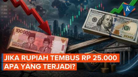 Rupiah Melemah, Apa Yang Terjadi Jika Tembus Rp 25.000 Per Dollar AS?