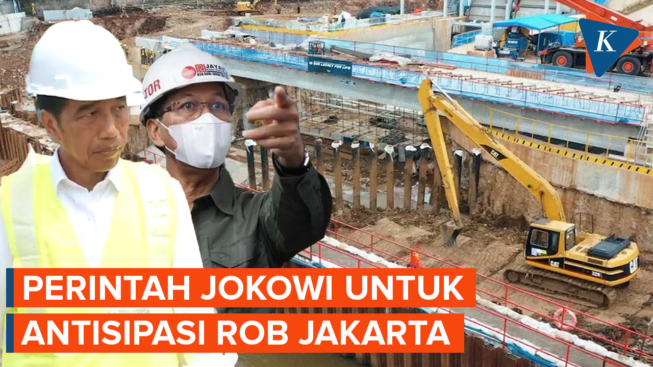 Antisipasi Rob, Jokowi Minta PJ Gubernur DKI Bangun Tanggul dan Giant Sea Wall